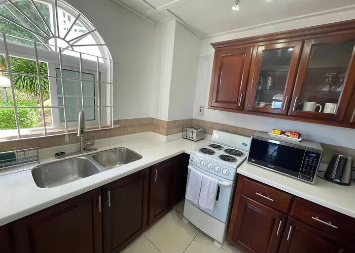 Oceanbreeze Jamaica Penthouse, 7-minute Walk To Apartamento *